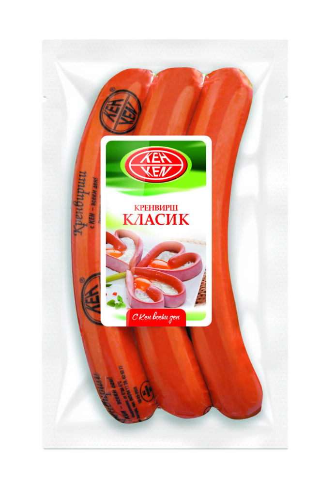 KEN Frankfurter Vakuum 320 g / Stk. – Bulgarisches Produkt | Malincho Shop