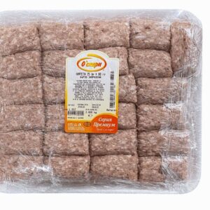 OSKARI, Frikadelle 80 g, 25 Stk – saftige Fleischbällchen, fertig zum Braten oder Grillen.