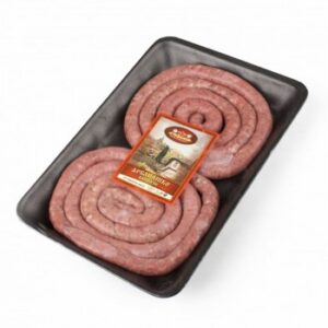 STEFANOV, Arabanashko Karnatche 400 g – bulgarische Würstchen aus Schweinefleisch, würzig und ideal zum Grillen.