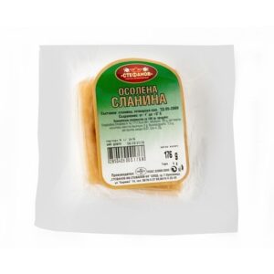 STEFANOV, Salziger Speck / kg – Herzhaft gereifter Schweinespeck mit intensivem Geschmack. Ideal zum Verfeinern von traditionellen Gerichten, als Beilage oder für herzhafte Snacks. Perfekt für Liebhaber kräftiger, rustikaler Aromen.