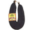 The image shows a loop of dark, possibly black, sausage linked together. There is a label attached to the sausage with the word Morcilla written on it, indicating it is a type of blood sausage. The packaging suggests a brand or producer on the label.