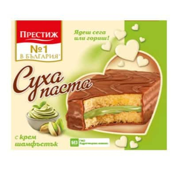 PRESTIGE, Cake Bar mit Haselnuss 300g/ 12 Stk in Verpackung – EP: 1,91€