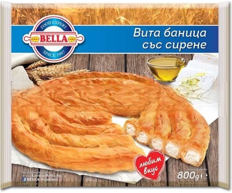 BANITZA BELLA, mit Käse 800g/ 12 Stk. in Verpackung – EP: 3,89€