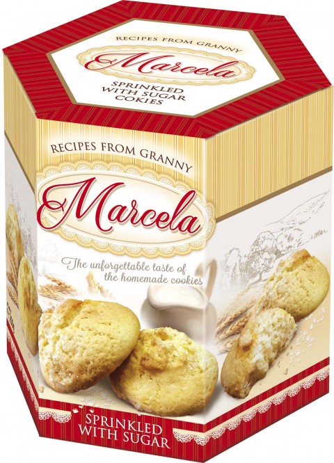 MARCELA, Hausgemachte Gebäck 250g/ (X) Stk in Verpackung – EP: 1,92€
