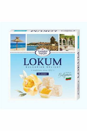 LOKUM, Lux Bulgarisch Classic 170g/ 12 Stk in Verpackung – EP: 1,08€