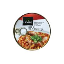 FIORRE, Bohnen mit Schweinefleisch 300g/ 6 Stk. in Verpackung – EP: 1,17 €
