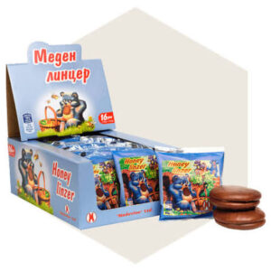 MEDOVINKA, Meden Linzer 65g/ 16 Stk in Verpackung – EP: 0,41€