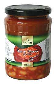 FIORRE, Bohnen nach Schopski Art 560g/ 6 Stk. in Verpackung – EP: 1,68 €