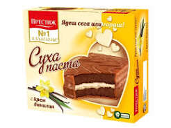 PRESTIGE, Cake Vanillie 300g/ 12 Stk in Verpackung – EP: 1,91€